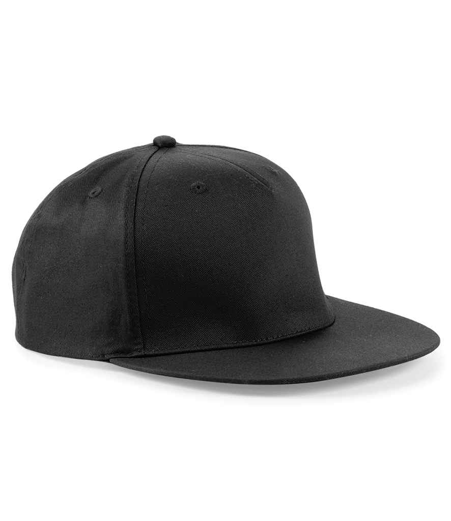 Black baseball cap on a white background