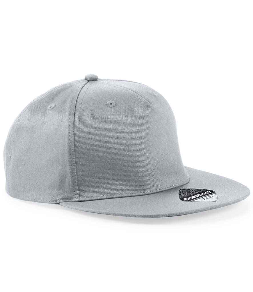 Light Gray cap with a brand logo on a white background