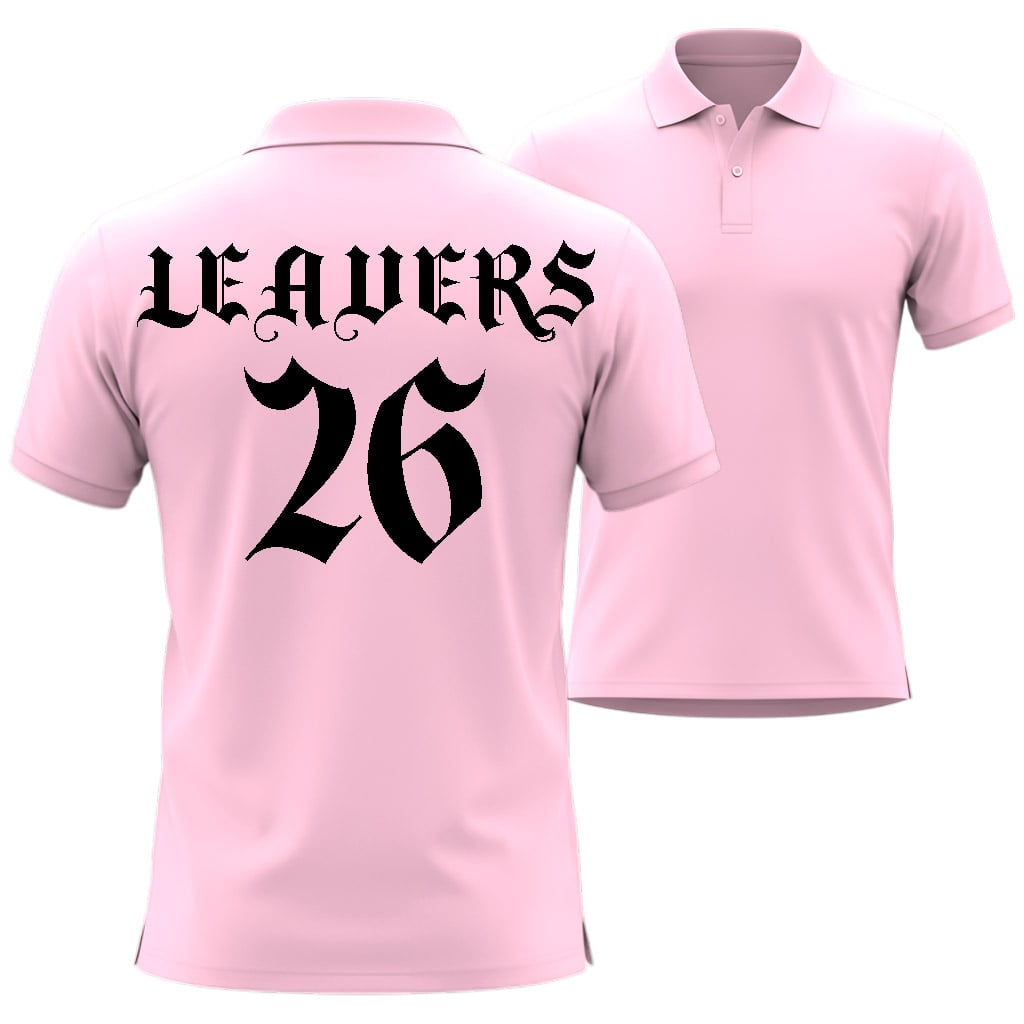 Leavers Polo Embroidered Aubange Belgium Style