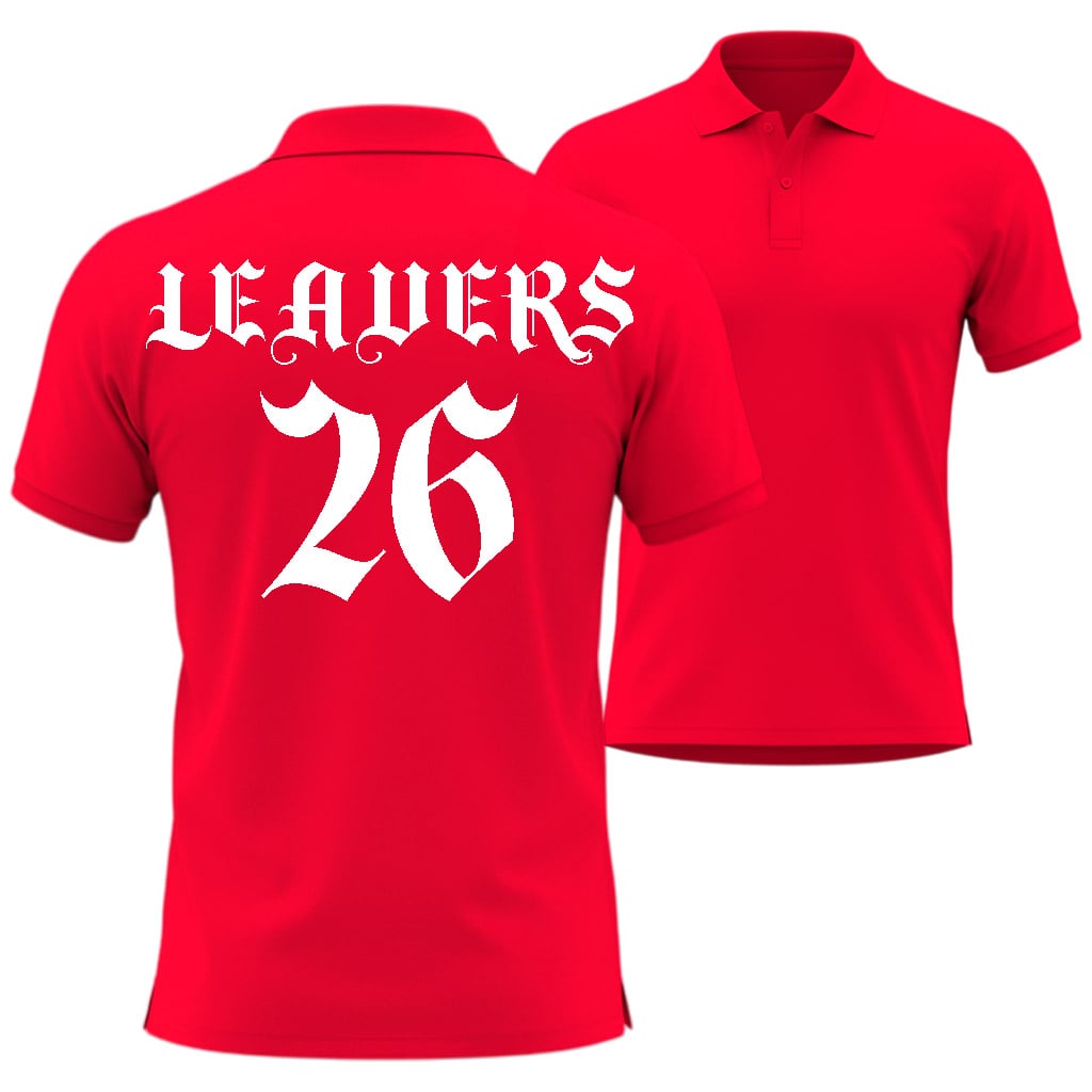 Leavers Polo Embroidered Aubange Belgium Style