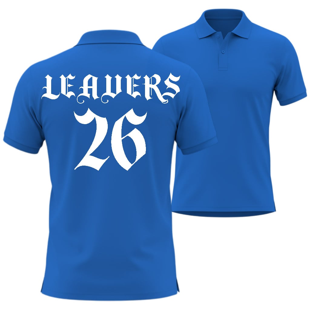 Leavers Polo Embroidered Aubange Belgium Style