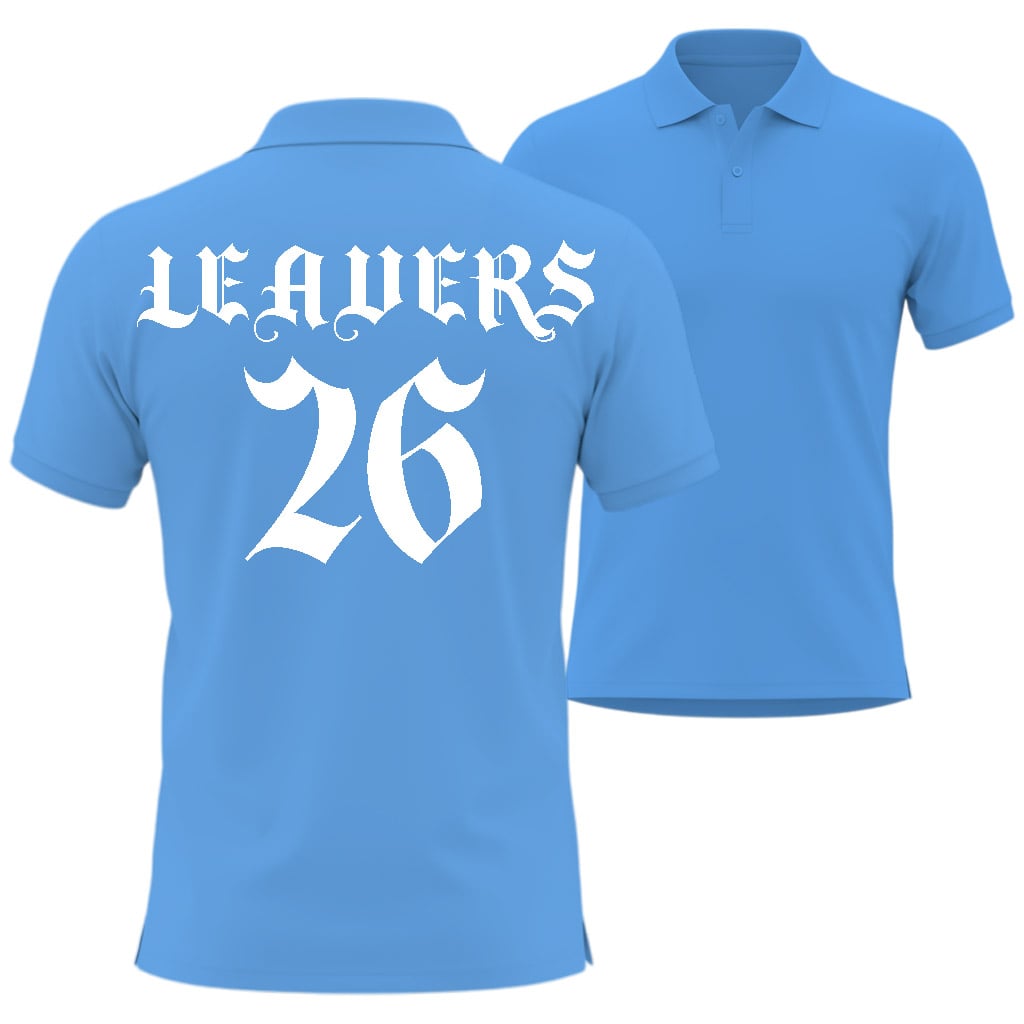 Leavers Polo Embroidered Aubange Belgium Style