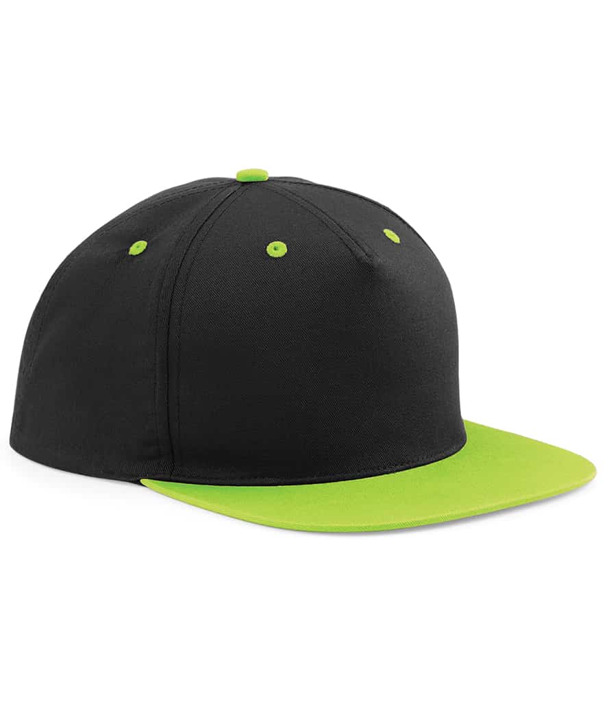 Snapback contrast 5 panel caps