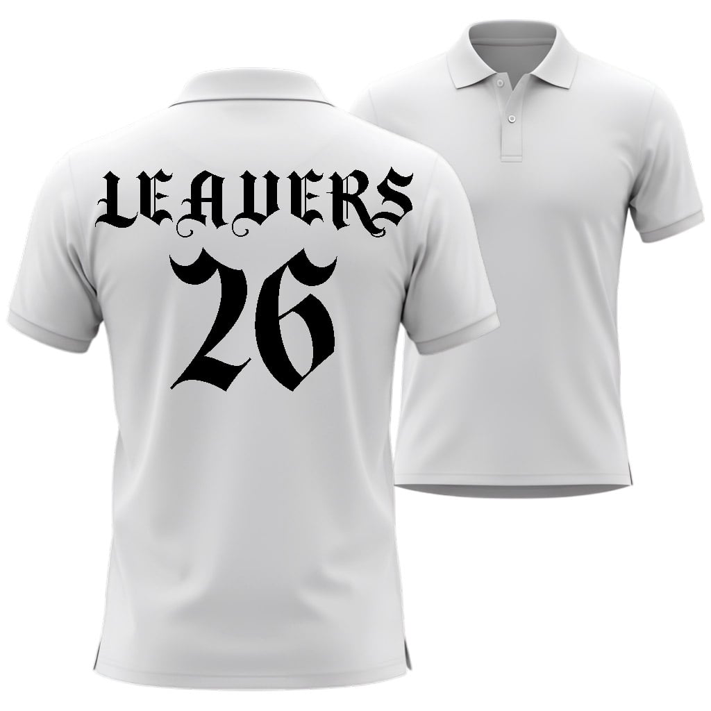 Leavers Polo Embroidered Aubange Belgium Style