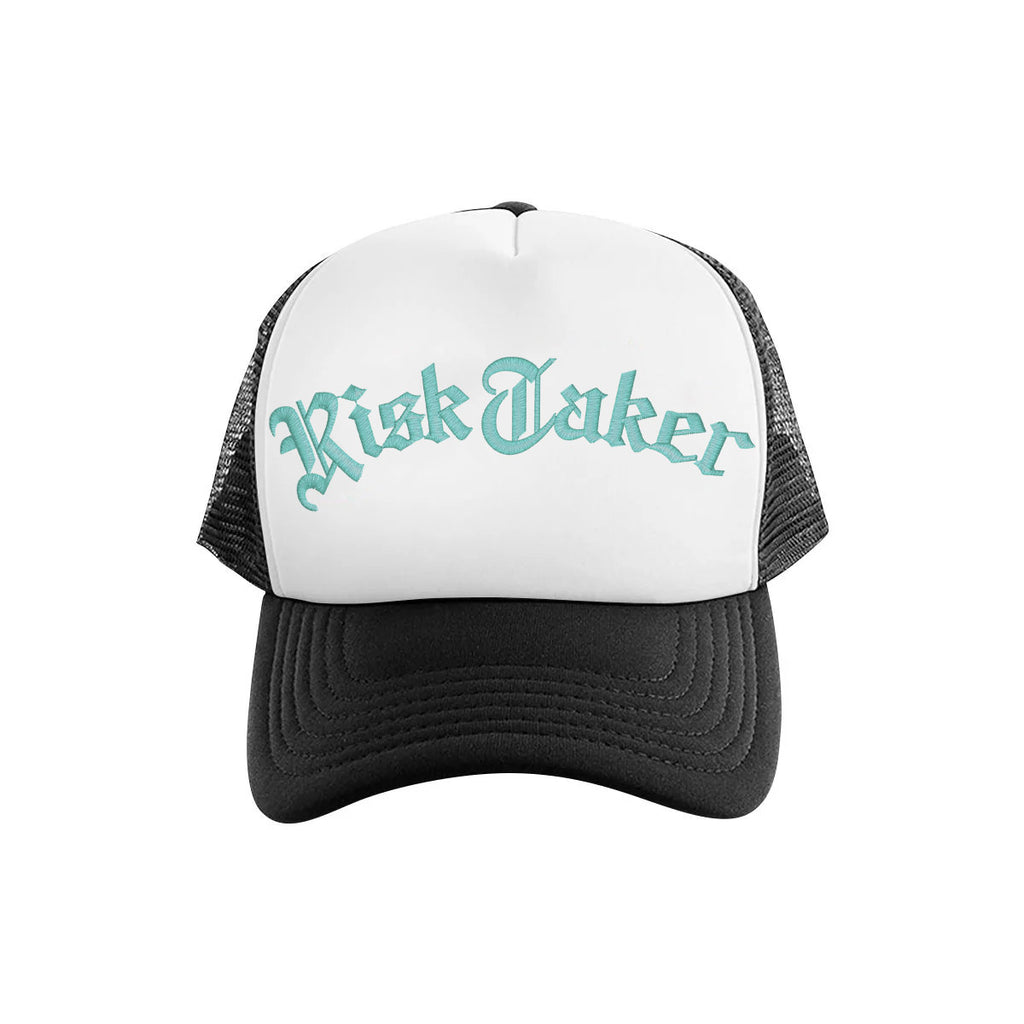 Risk Taker Premium Trucker Cap – Embroidered Design