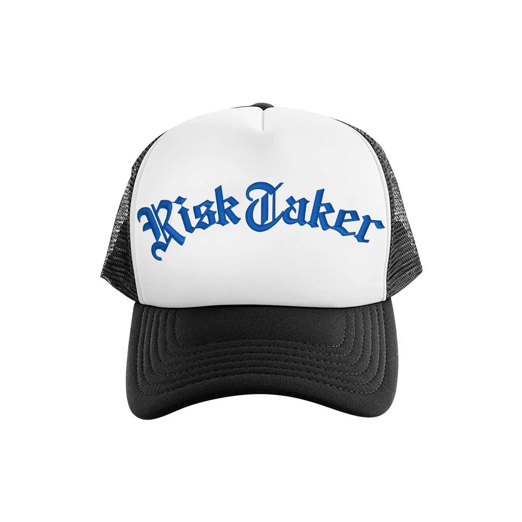 Risk Taker Premium Trucker Cap – Embroidered Design